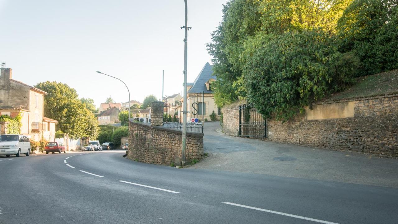 Cote Jardin Avec Jacuzzi Privatif Et Parking Prive Lägenhet Sarlat-la-Canéda Exteriör bild
