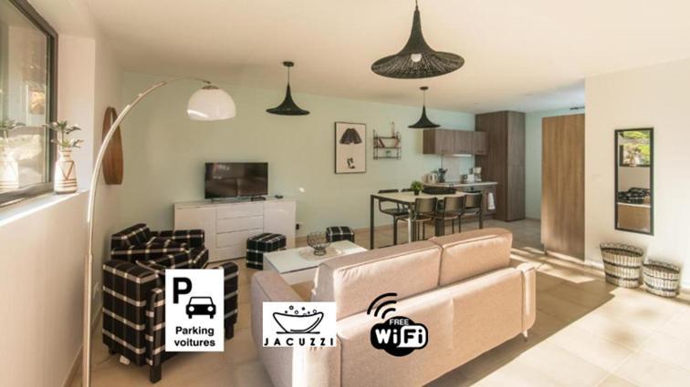 Cote Jardin Avec Jacuzzi Privatif Et Parking Prive Lägenhet Sarlat-la-Canéda Exteriör bild